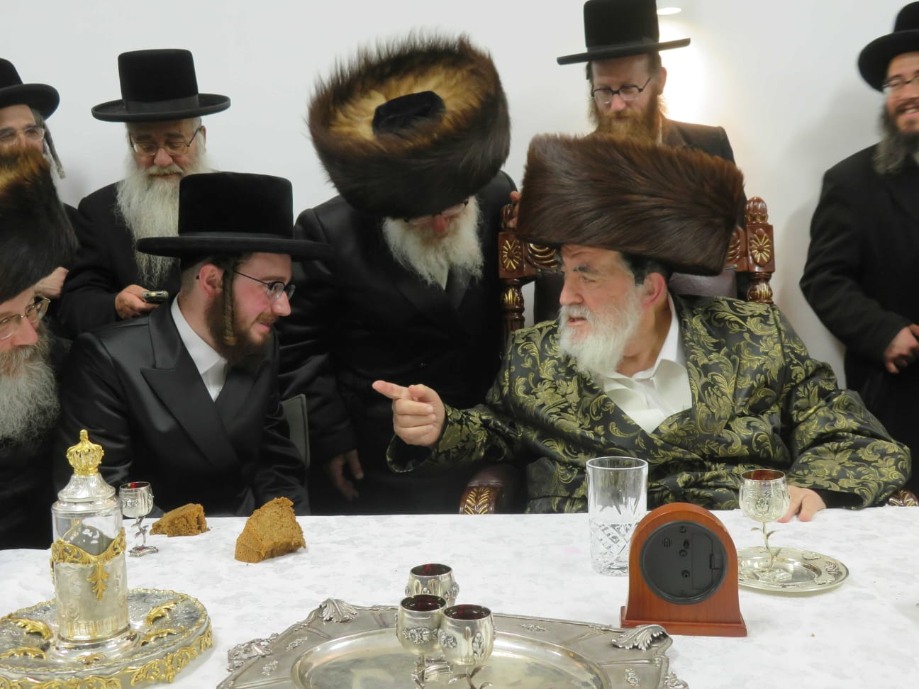 שמחת הווארט לנכדת האדמו"ר מויז'ניץ 