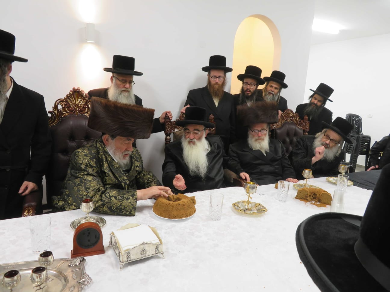 שמחת הווארט לנכדת האדמו"ר מויז'ניץ 