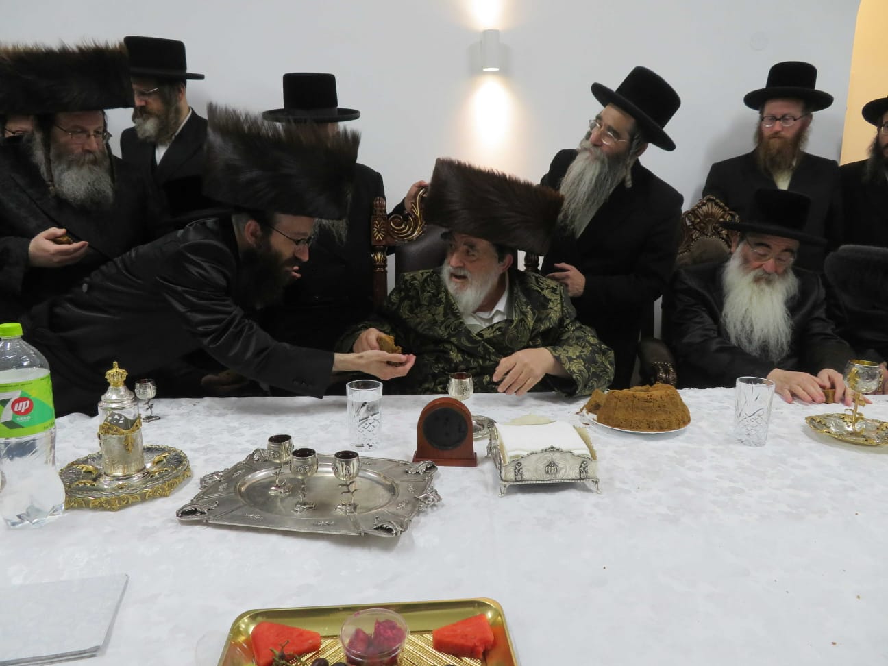 שמחת הווארט לנכדת האדמו"ר מויז'ניץ 