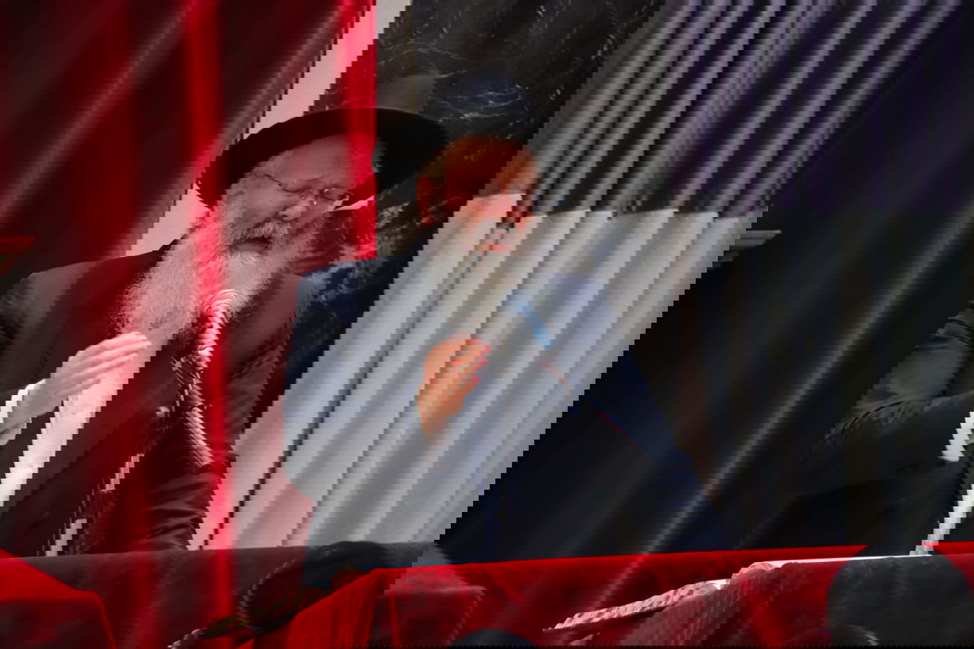 עצרת הספד במלאת השלושים להגאון רבי אליעזר דן דרבקין זצ"ל