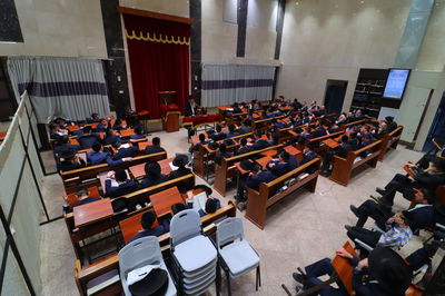 עצרת הספד במלאת השלושים להגאון רבי אליעזר דן דרבקין זצ"ל