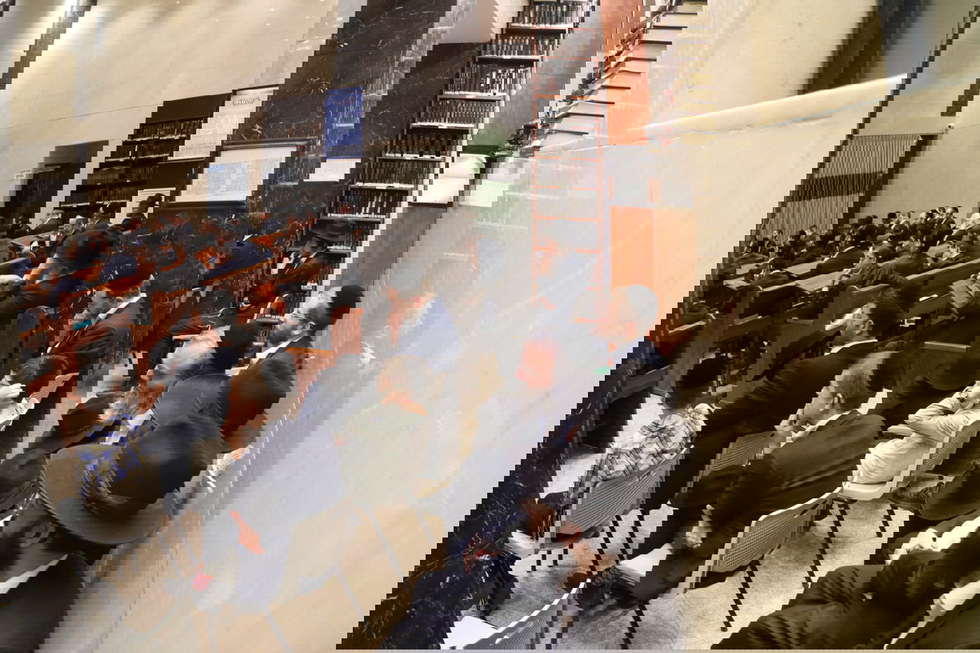 עצרת הספד במלאת השלושים להגאון רבי אליעזר דן דרבקין זצ"ל