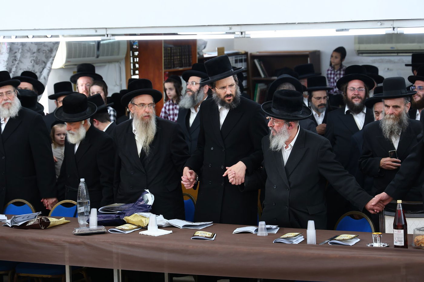 חומש סעודה בת"ת 'דרכי אבות' צאנז בחיפה