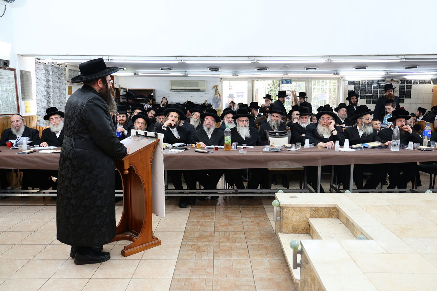 חומש סעודה בת"ת 'דרכי אבות' צאנז בחיפה