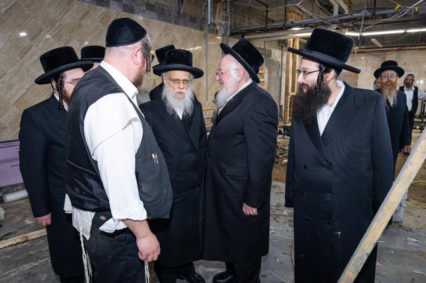 הרחבת המקווה טהרה בחצה"ק באבוב