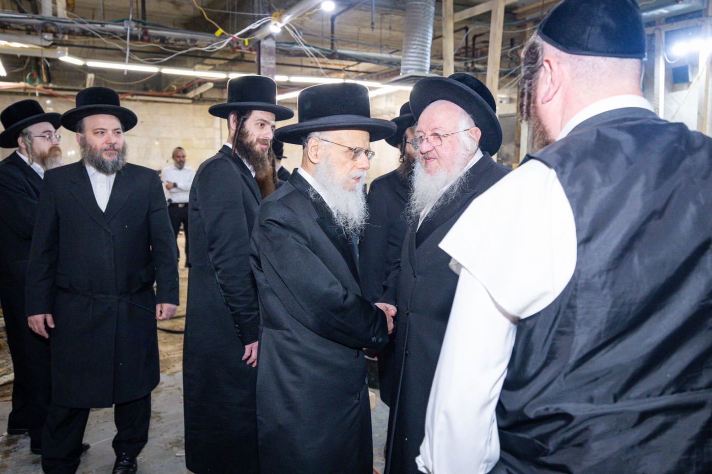 הרחבת המקווה טהרה בחצה"ק באבוב