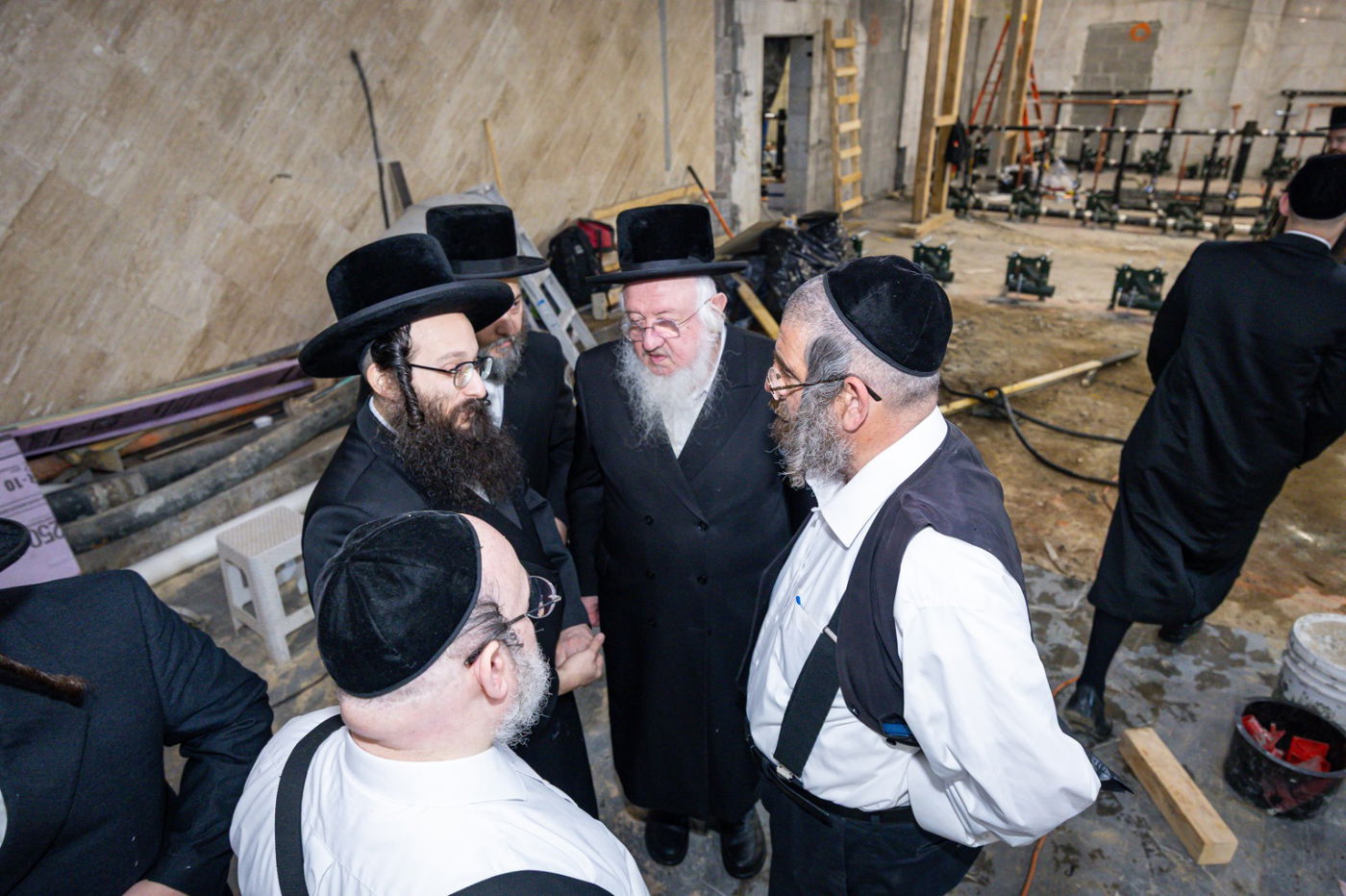 הרחבת המקווה טהרה בחצה"ק באבוב