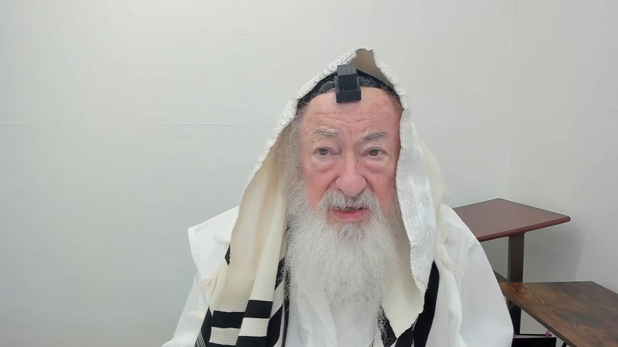 הרב יעקב דוד סטפנסקי בשיעור על מסכת בבא בתרא
