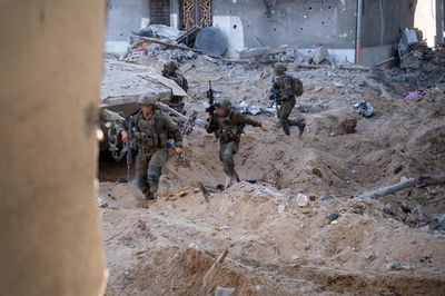 כוחו  צה"ל ברצועה