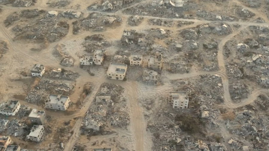 תיעודים מהשמדת תשתיות טרור בחאן יונס