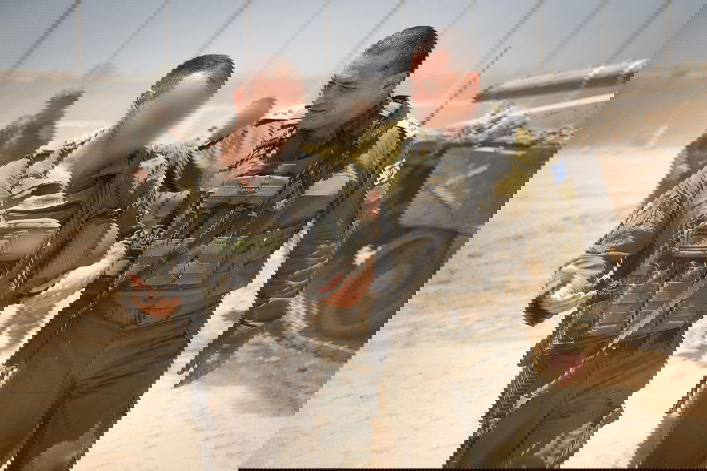 הרמטכ"ל בביקור ברצועת עזה