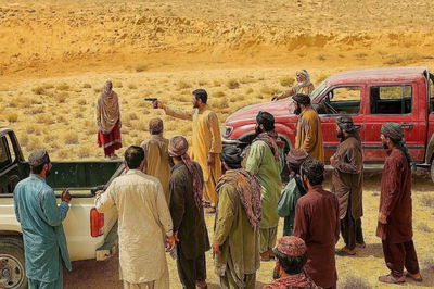 ציור רגעי הרצח על בסיס הסרטון שפורסם