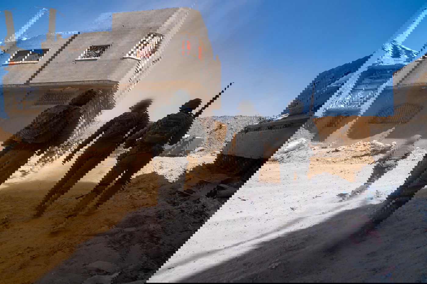 כוחות צה"ל פועלים ברצועה