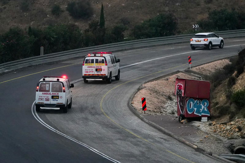 אמבולנס בפעולה. אילוסטרציה