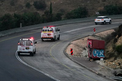 אמבולנס בפעולה. אילוסטרציה