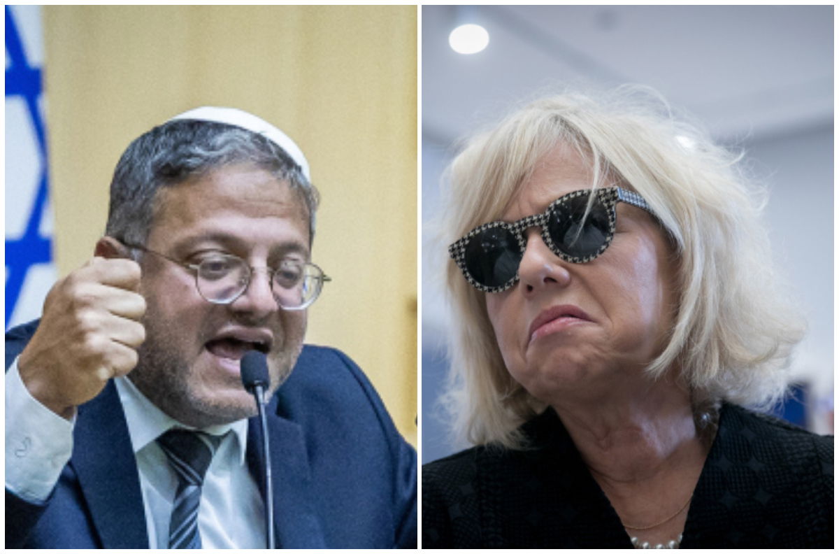 היועמ"שית והשר בן גביר 