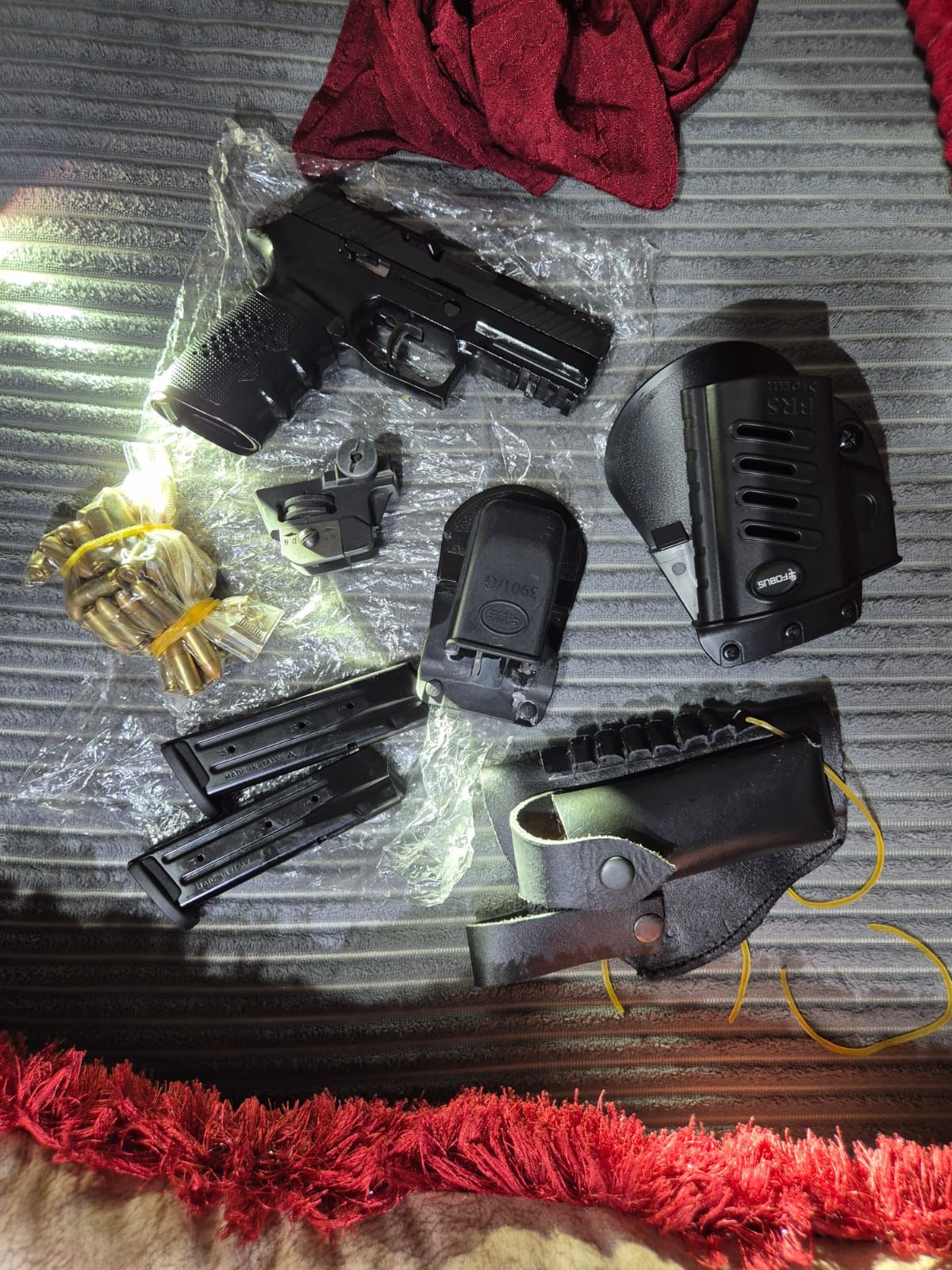 אמצעי הלחימה שהוחרמו