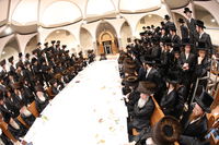 'שבת כותל' בחצר הקודש ביאלה ב"ב