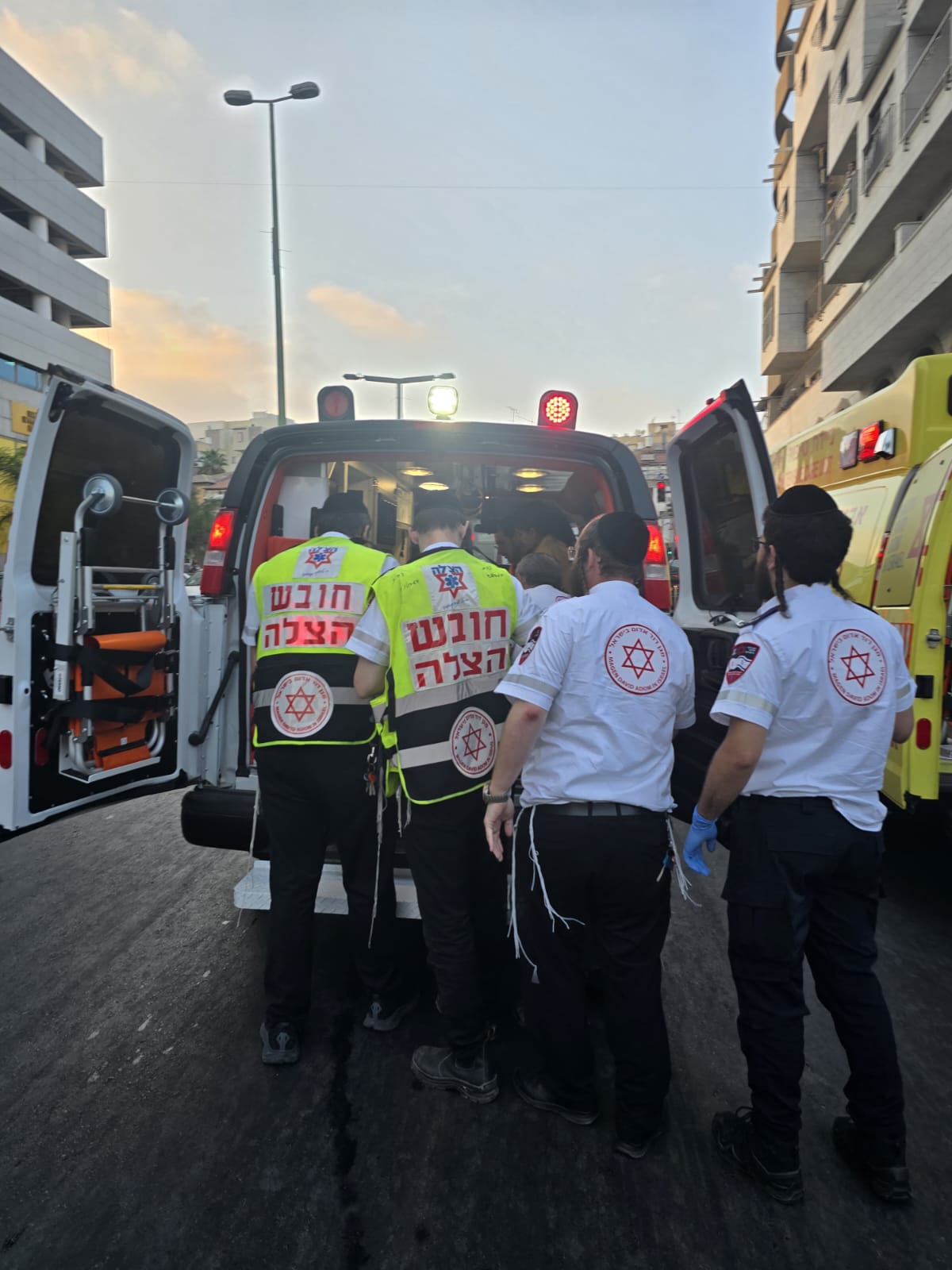 זירת התאונה