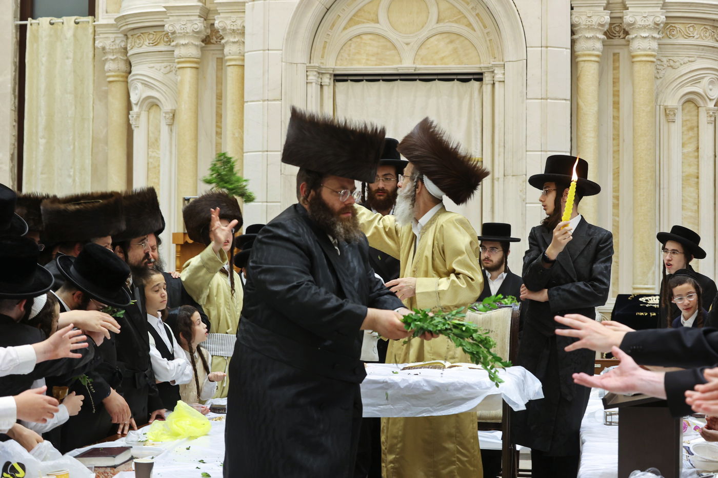 הגה"צ רבי אלימלך בידרמן בהבדלה בבית שמש