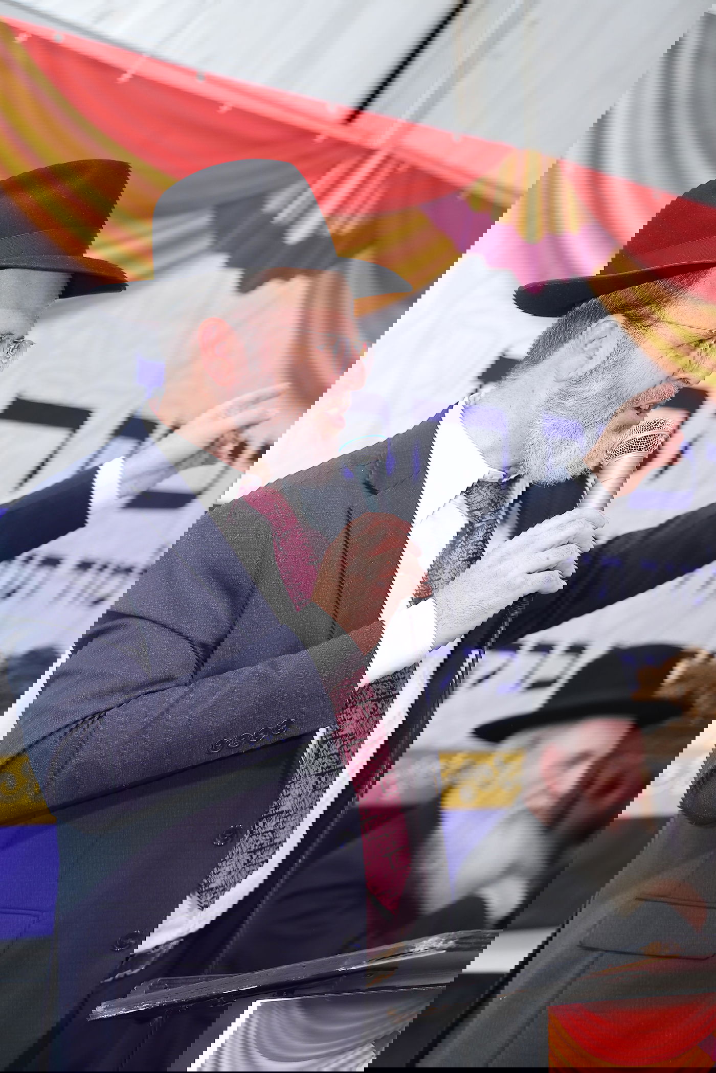 הראשל"צ הגר"י יוסף בביקור בשכונת הסופרים