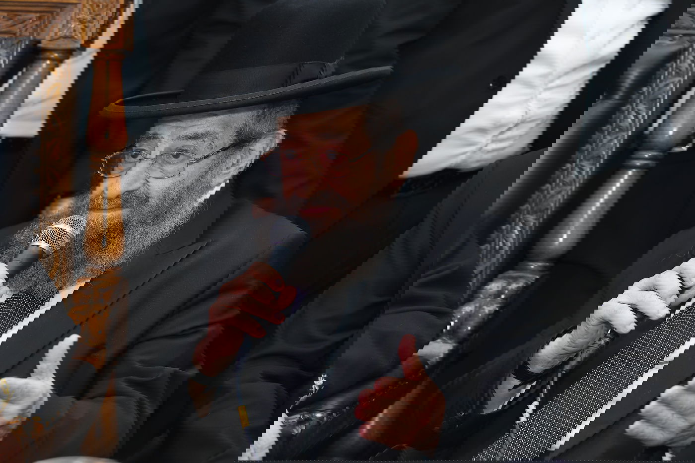 הראשל"צ הגר"י יוסף בביקור בשכונת הסופרים