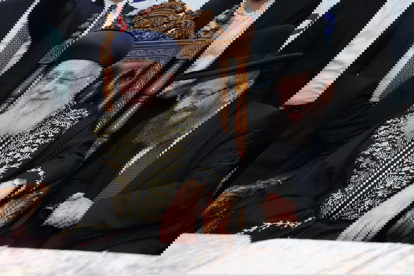 הראשל"צ הגר"י יוסף בביקור בשכונת הסופרים