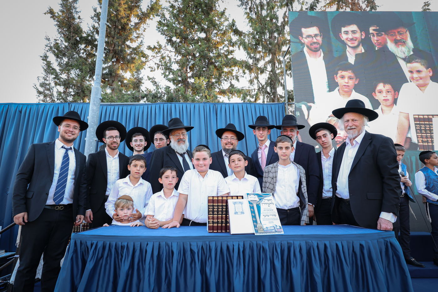 סיום סדרי מועד ונזקין בת"ת תשב"ר הרב ברכסים