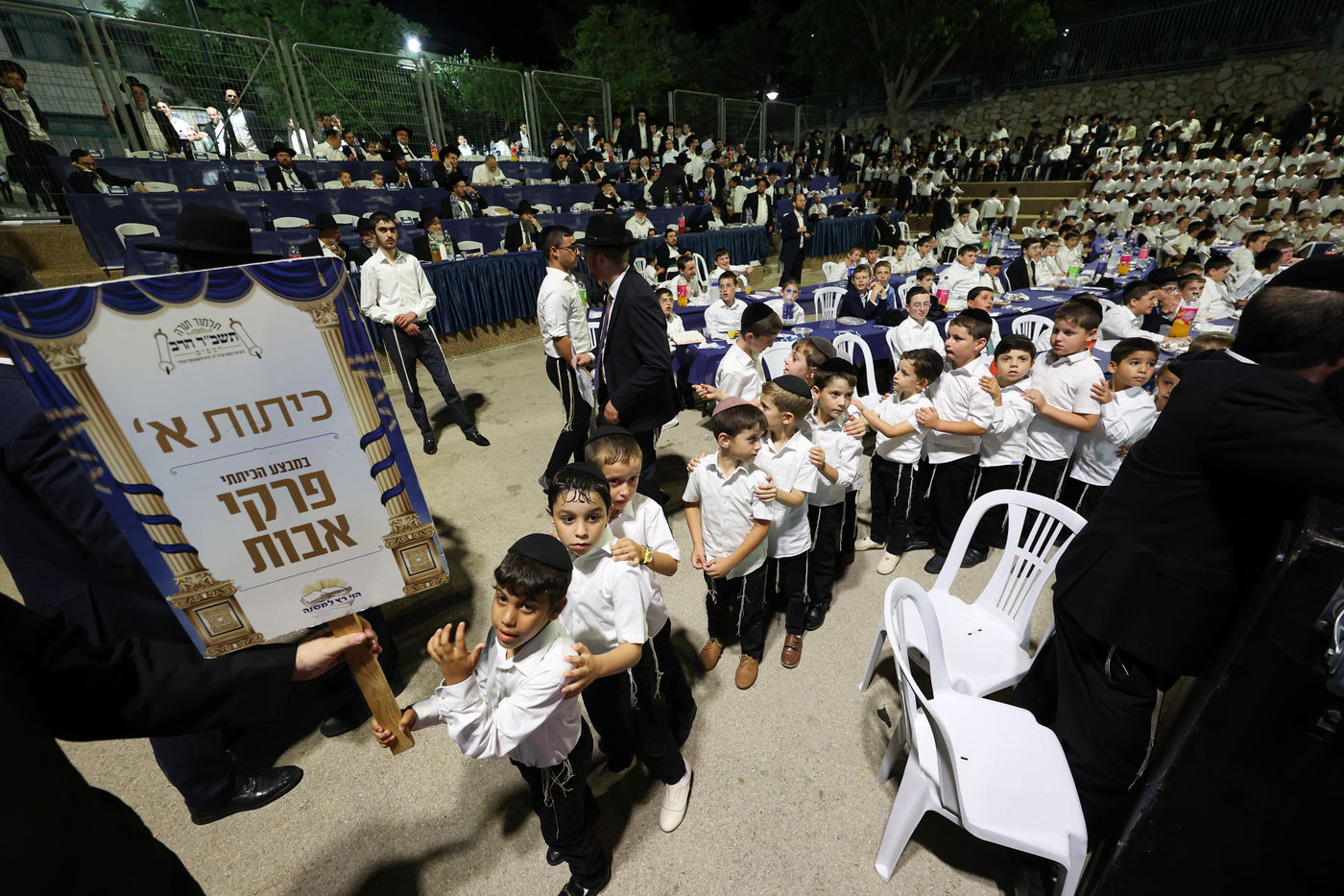 סיום סדרי מועד ונזקין בת"ת תשב"ר הרב ברכסים
