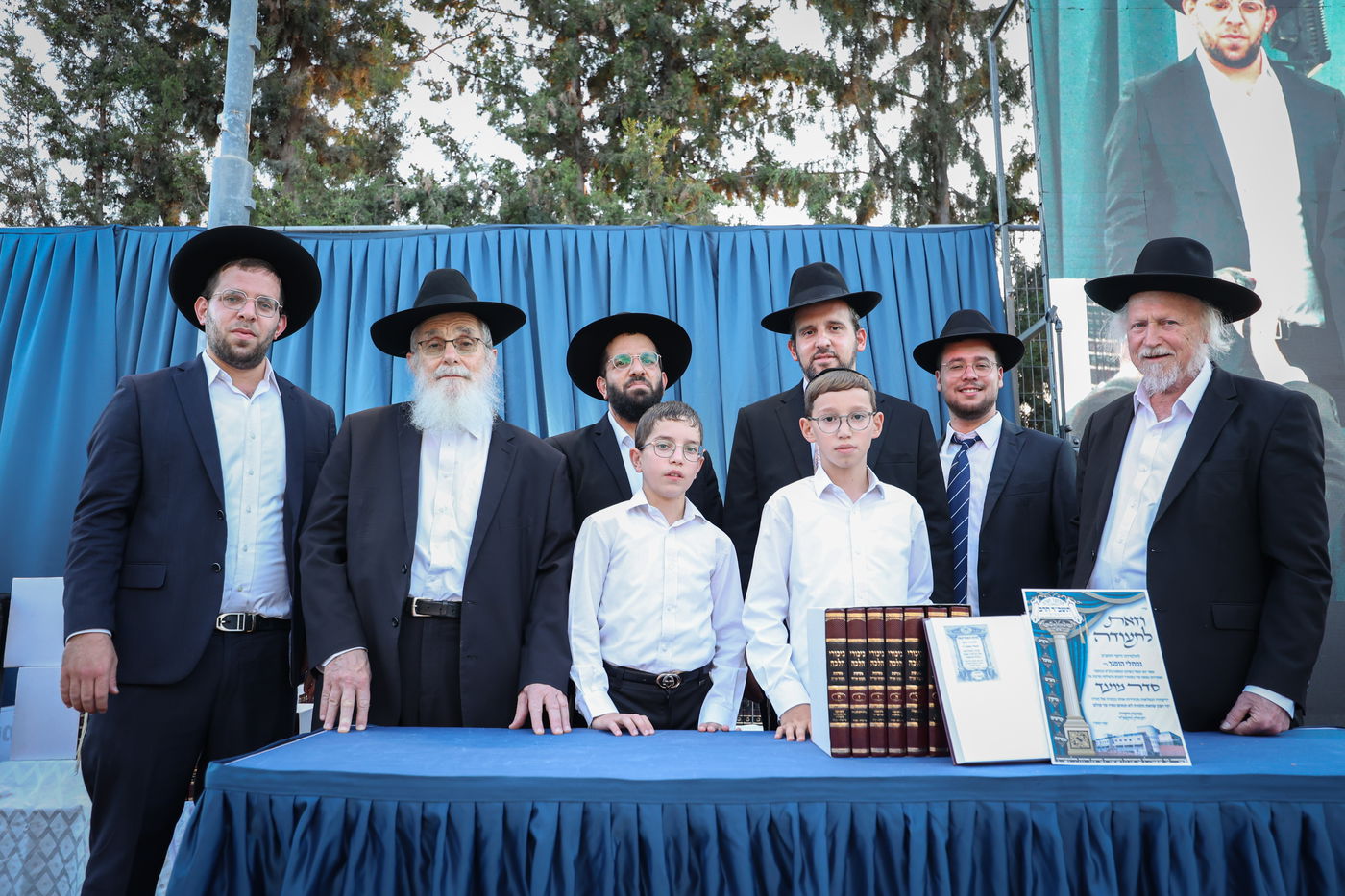 סיום סדרי מועד ונזקין בת"ת תשב"ר הרב ברכסים