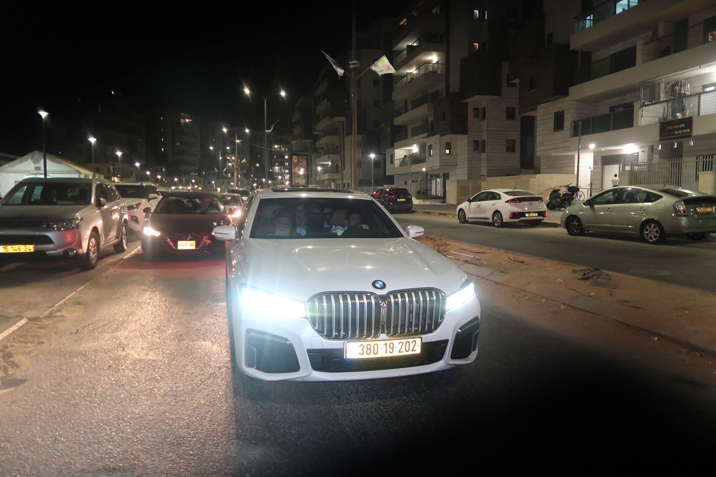 הראשל"צ הגר"י יוסף בביקור בשכונת הסופרים