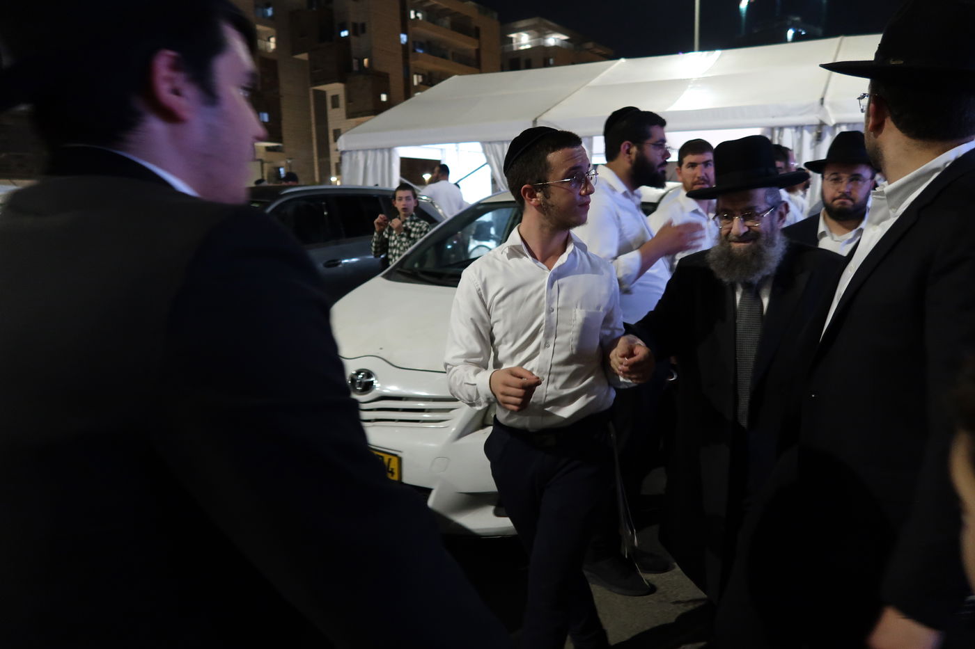 הראשל"צ הגר"י יוסף בביקור בשכונת הסופרים