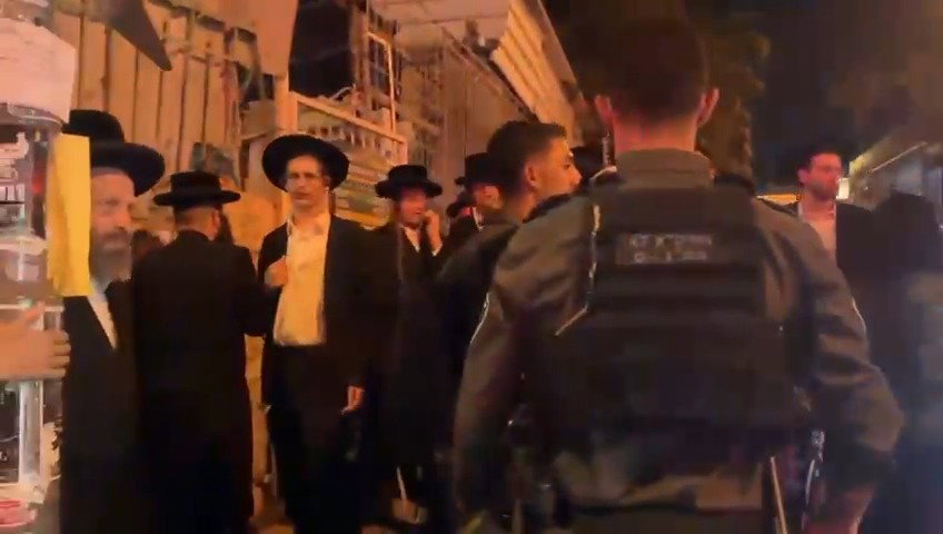 הפגנות סוערות בירושלים