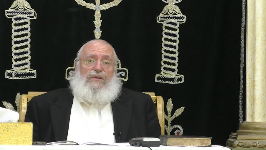הגאון רבי אשר וייס בדבריו לפני יציאתו לחו"ל