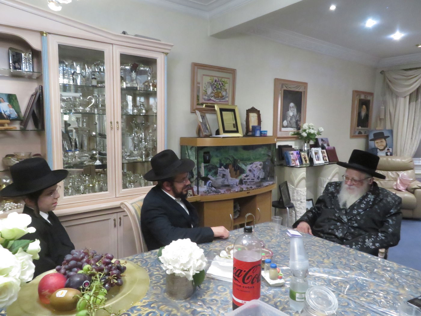 האדמו"ר משאץ ויז'ניץ בביקור בלונדון