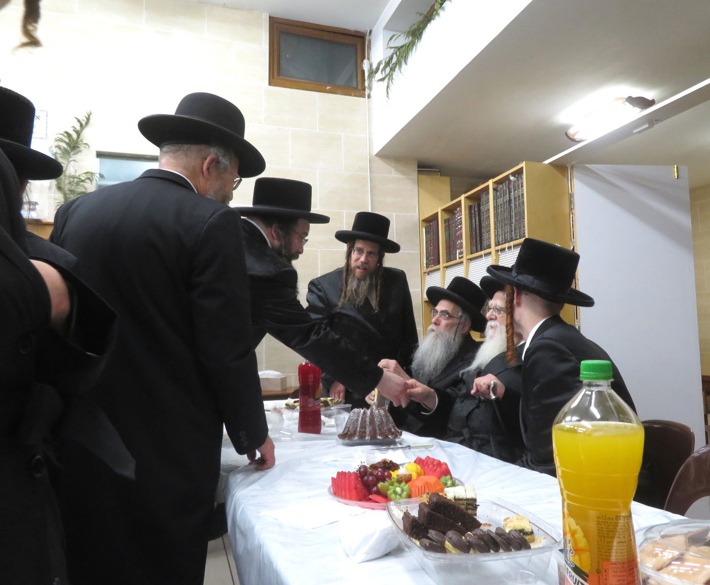 האדמו"ר משאץ ויז'ניץ בביקור בלונדון