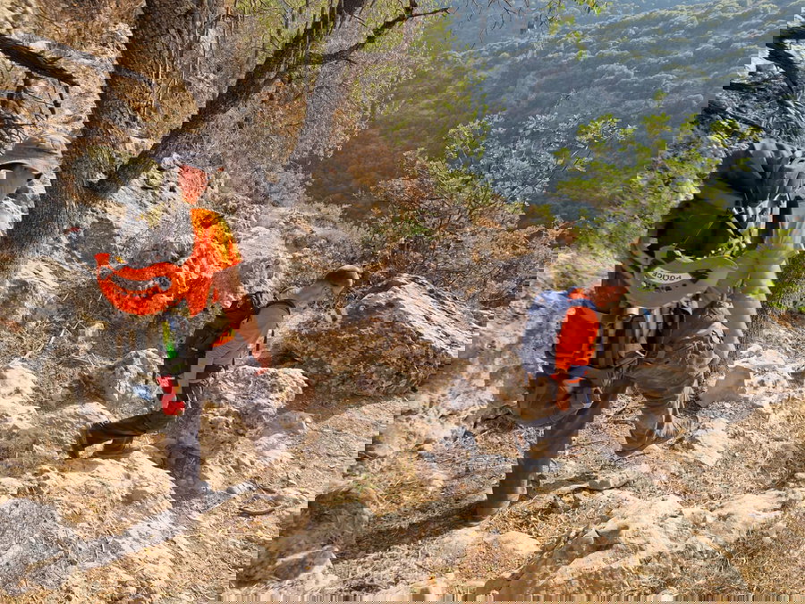 תיעוד מפעילות חילוץ מטיילים | ארכיון