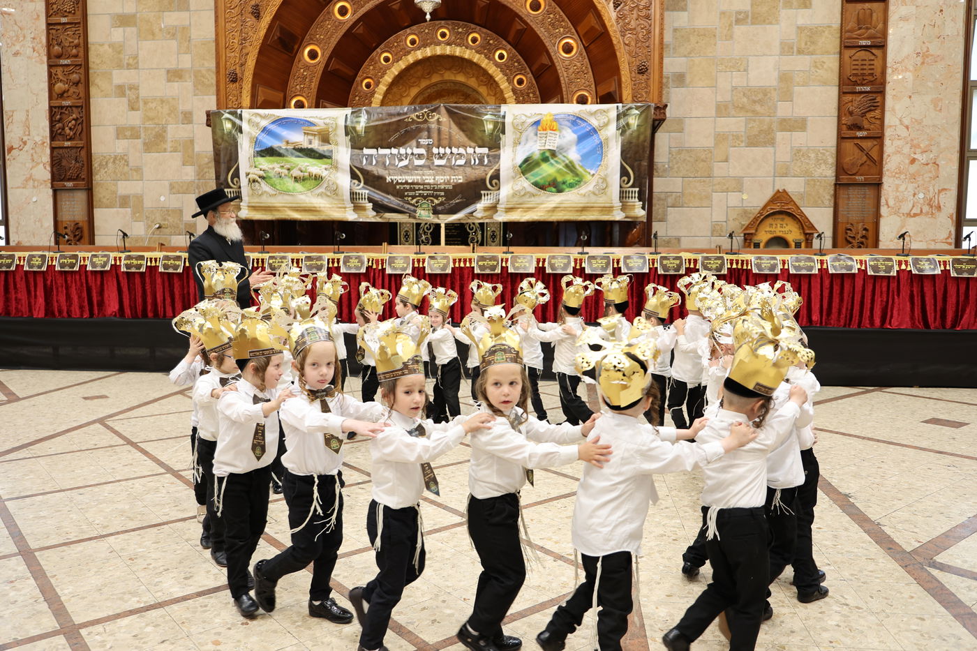 מסיבת חומש בת"ת דושינסקיא