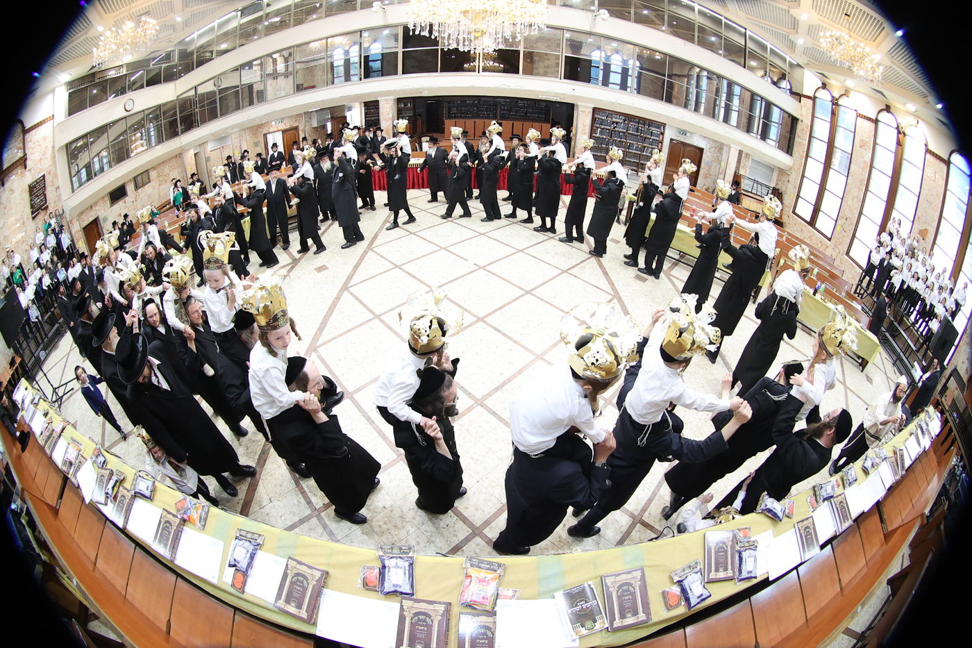 מסיבת חומש בת"ת דושינסקיא