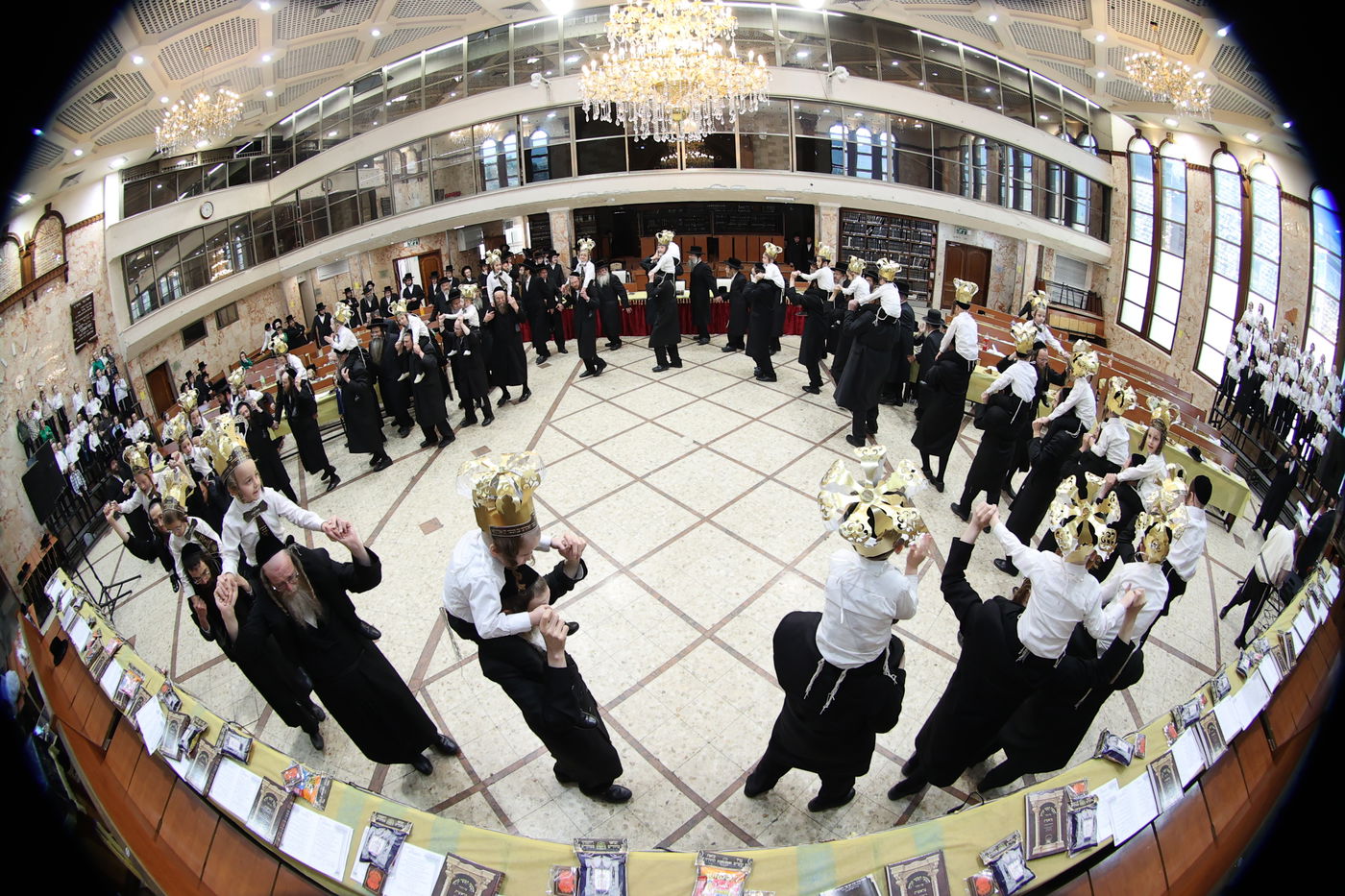 מסיבת חומש בת"ת דושינסקיא