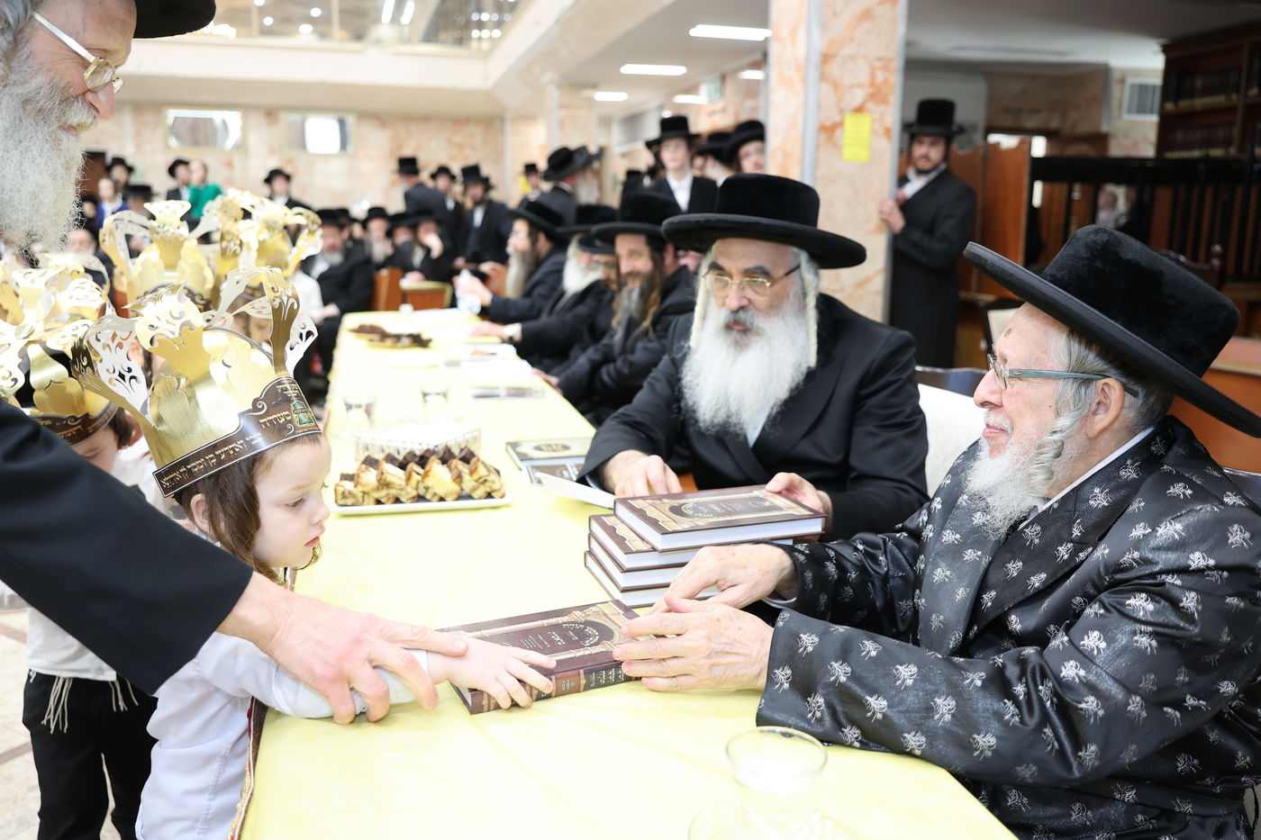 מסיבת חומש בת"ת דושינסקיא