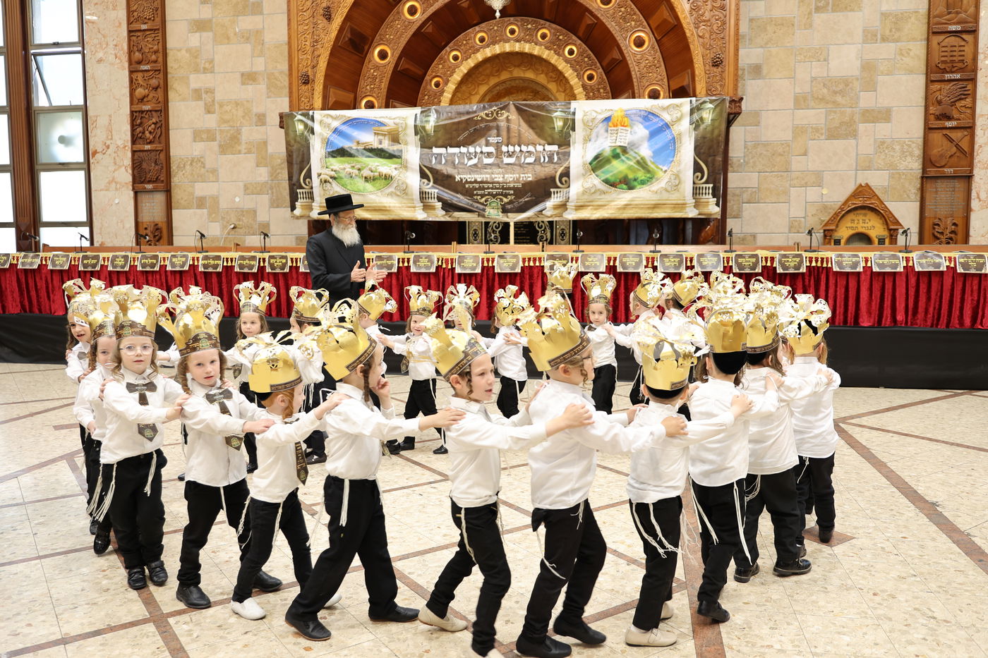 מסיבת חומש בת"ת דושינסקיא