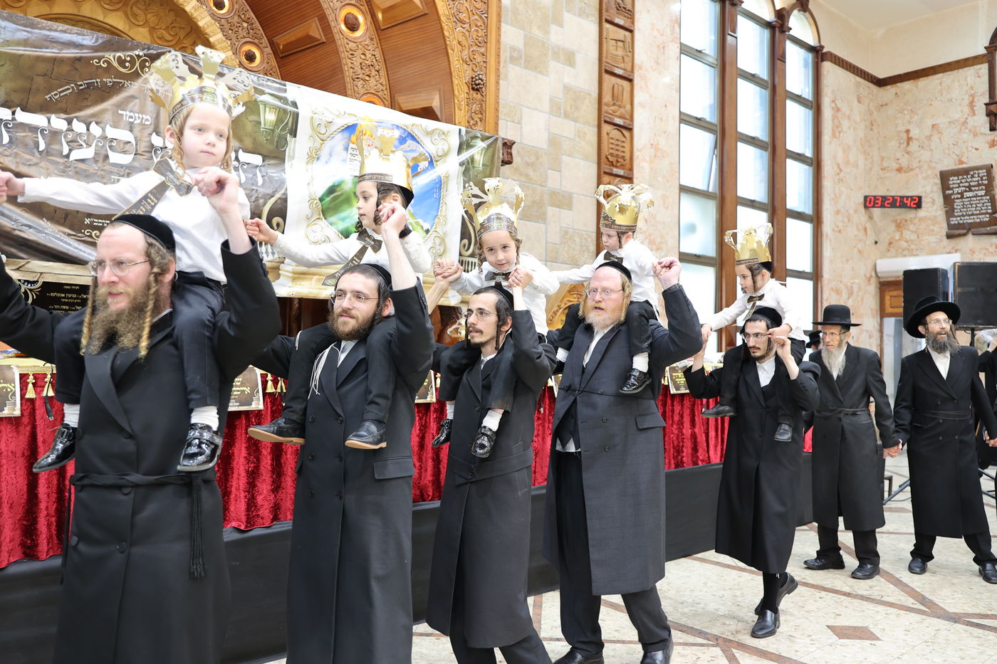 מסיבת חומש בת"ת דושינסקיא