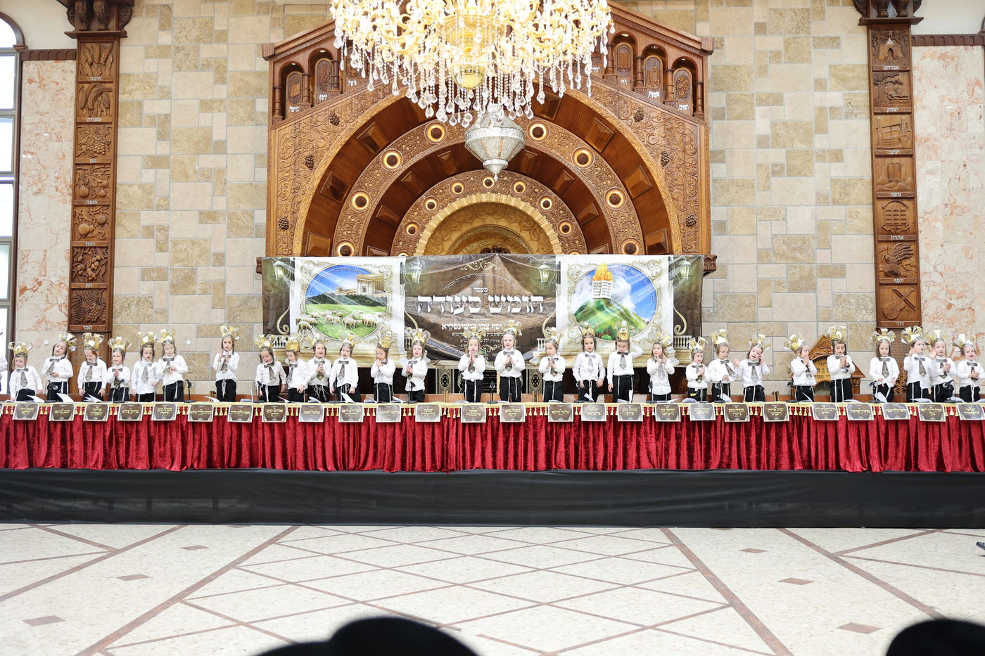 מסיבת חומש בת"ת דושינסקיא