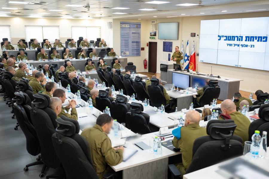 הרמטכ"ל בהערכת המצב