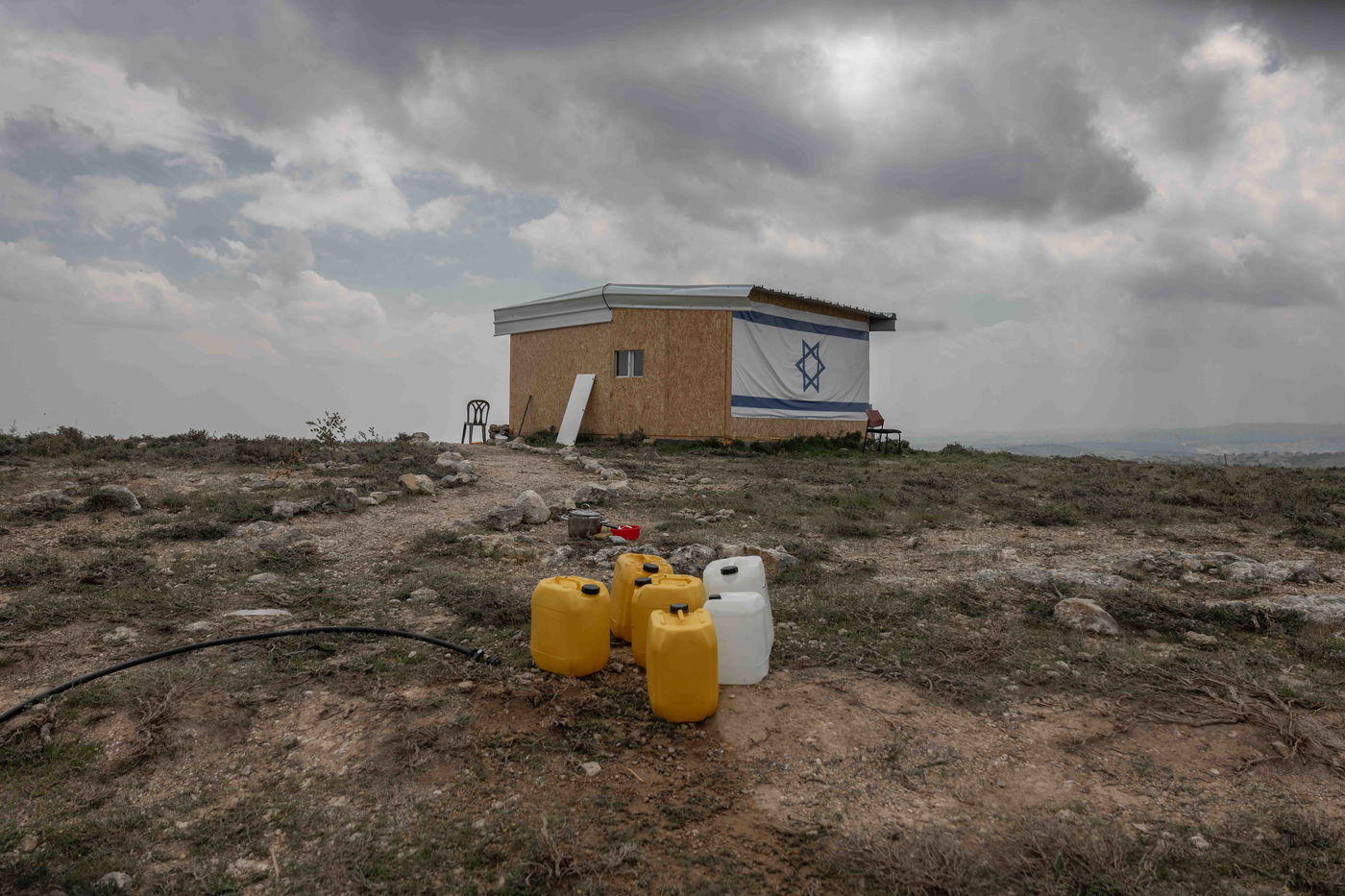 מאחז באזור ההתנחלות עפרה