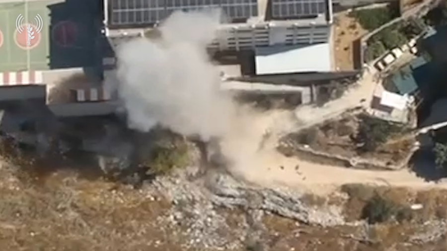 פיצוץ המטענים של המחבל