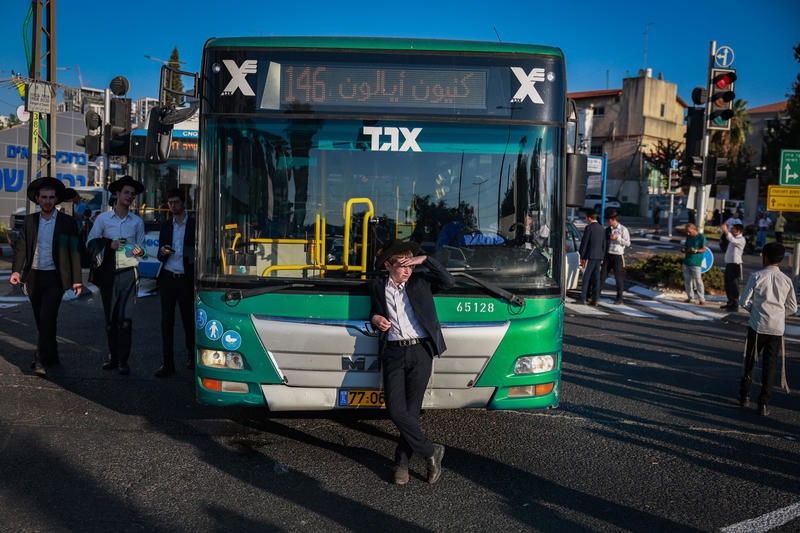 ההפגנות בכניסה לבני ברק