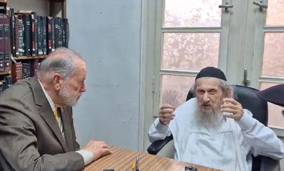 המנהיג הליטאי נועד עם שגריר ארה"ב במשך 25 דקות; "תבקש מטראמפ - בשביל עולם התורה"