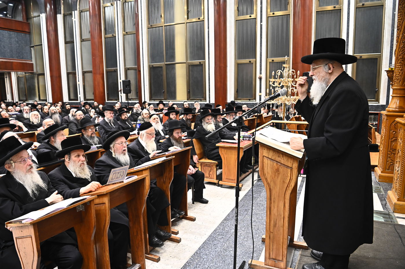 כינוס רבנים השנתי שע"י בית ההוראה של הגאון רבי יעקב מאיר שטרן